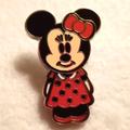 Disney Jewelry | Disney Baby Minnie Mouse Pin | Color: Black/Red | Size: Os