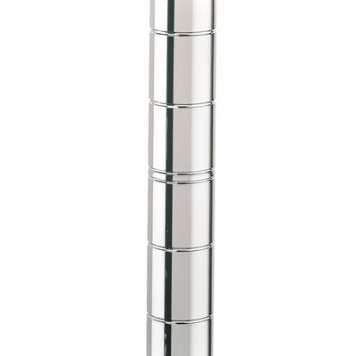 Metro 54UPS 53 13/16" Super Erecta Shelving Post w/ 2" Number Increments, Stainless Steel
