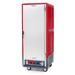 Metro C539-CFS-L Full Height Insulated Mobile Heated Cabinet w/ (35) Pan Capacity, 120v, Single Solid Door, Red