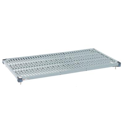 Metro MQ1860G MetroMax Q Polymer Louvered Shelf - 60"W x 18"D, Open Grid, Blue