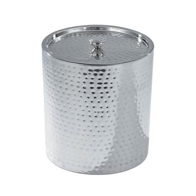 Vollrath T720DW 3 gal Hammered Double Wall Ice Cream Chiller With Cover, Stainless Steel