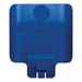 Rubbermaid 2007909 Billboard for Slim Jim 23 gal Recycling Station Containers - 11 3/4" x 14 1/4", Plastic, Blue, Snap In Design