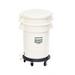 Rubbermaid FG262400WHT 20 gal ProSave BRUTE Container with Lid - White