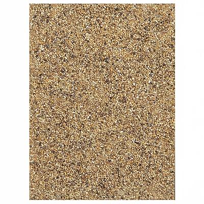 Rubbermaid FG400400 ROCK Trash Container Panel - 50 gal Landmark Series, River Rock, 50-gal. Landmark Containers, Brown