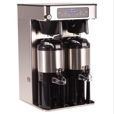 Bunn 53200.0101 Twin Infusion Series Tall Coffee Brewer for ThermoFresh Servers - Stainless, 120-240v/1ph, Silver