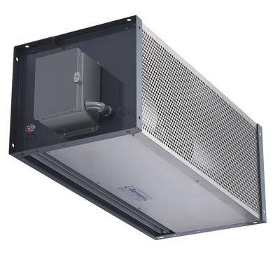 Berner IDC12-2120E 120" Heated Air Curtain - 1 Speed, Aluminum, 208v/3ph, Silver