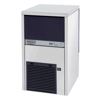 Eurodib CB249A 15 3/8"W Brema Top Hat Undercounter Commercial Ice Machine - 55 lbs/day, Air Cooled, Stainless Steel, 115 V