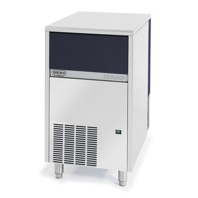 Eurodib GB903A 19 11/16" W Brema Flake Undercounter Commercial Ice Machine - 253 lbs/day, Air Cooled, 270 lb. Production, 66 lb. Bin, Stainless Steel, 115 V