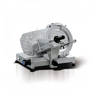Eurodib MIRRA250P Manual Meat Commercial Slicer w/ 10" Blade, Belt Driven, Aluminum, 1/4 hp, Chrome, 120 V