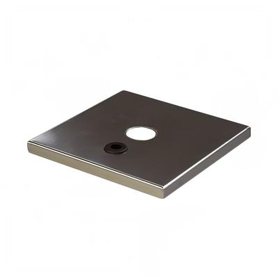 Carlisle 386010C Pump Dispenser Cover - (38550R) Pump, Stainless Steel