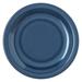 Carlisle 4350535 5 5/8" Melamine Bread & Butter Plate, Cafe Blue