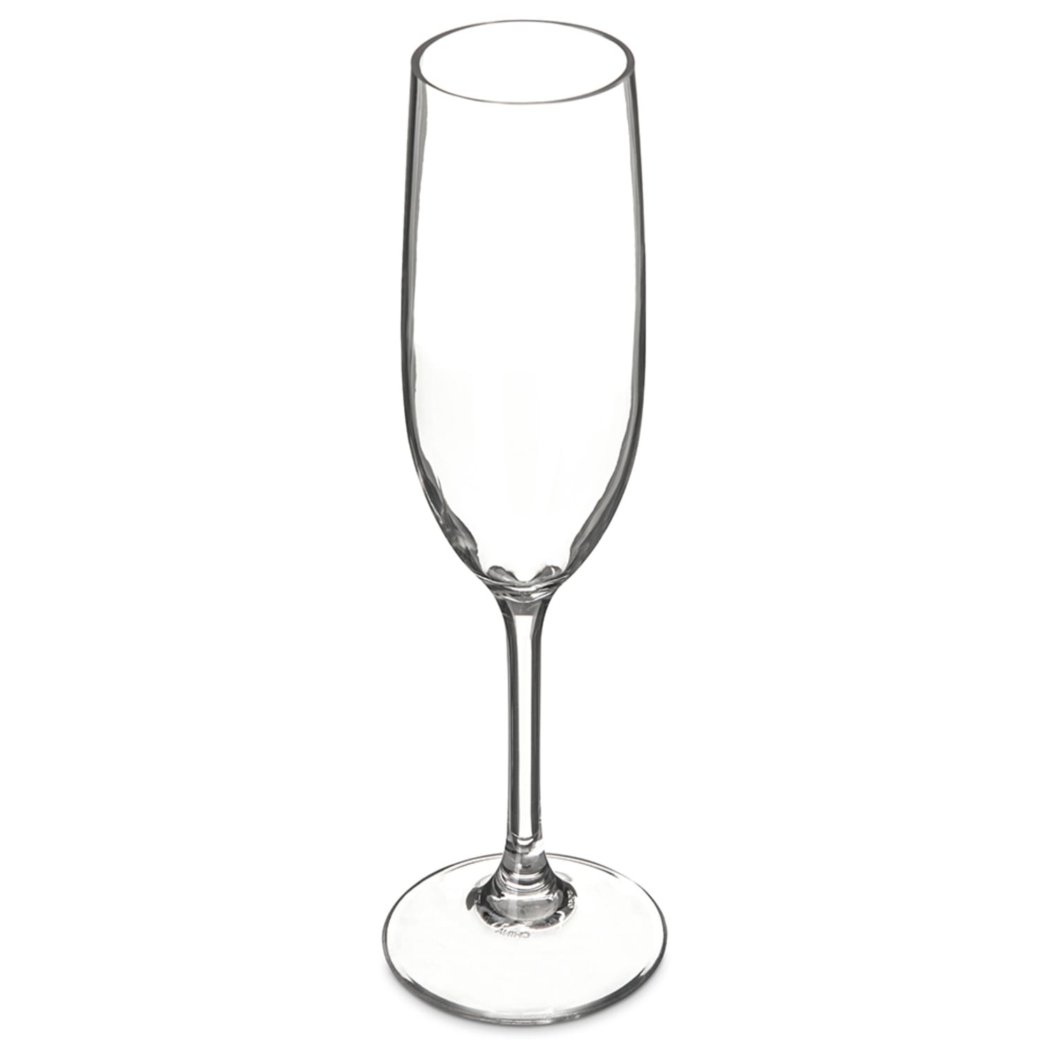 Carlisle 564007 8 oz Champagne Flute - Polycarbonate, Clear, Pack of 24