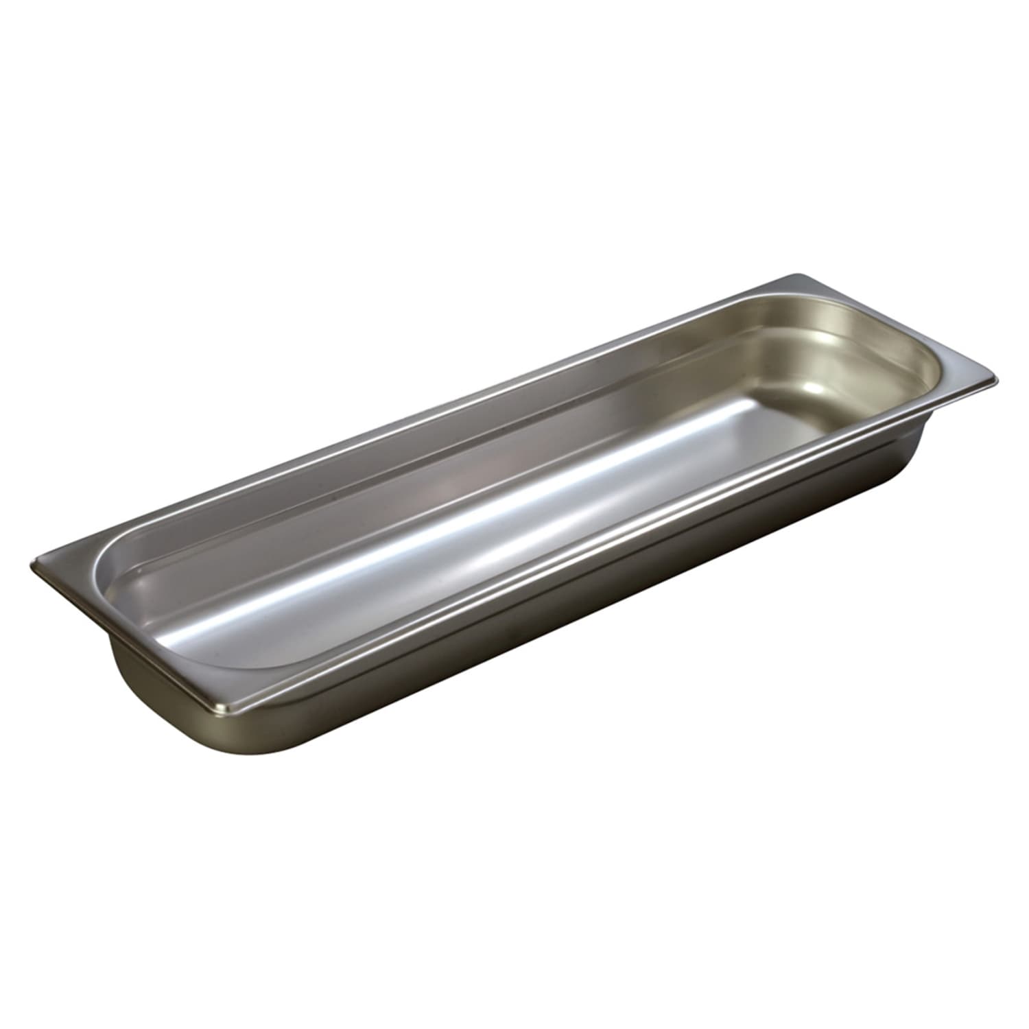 Carlisle 60700HL2 DuraPan Half Size Long Steam Pan, Stainless, Stainless Steel