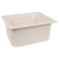 Carlisle CM110102 Coldmaster Half Size Food Pan - 6"D, White, 6 Qt. Capacity, 6" Deep