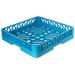 Carlisle RB14 OptiClean Full-Size Dishwasher Open Rack - Polypropylene, Blue