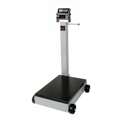 Detecto 5852F-210 500 lb Digital Portable Scale w/ 210 Weight Display Indicator, 500-lb. Capacity, 100/240 V