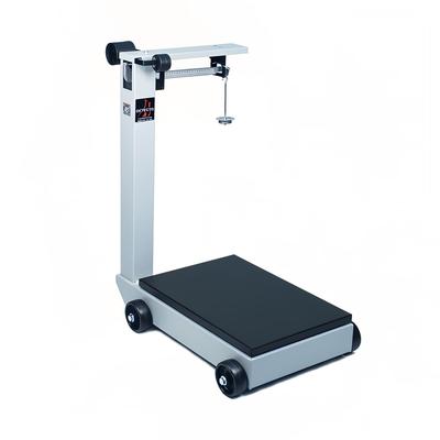 Detecto 854F100PK Floor Model Receiving Scale, Enamel Finish, 1000 lb/500 kg Capacity