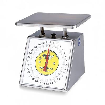 Edlund FMD-2 Dial Type Deluxe Scale, 32 oz x 1/8 oz, Stainless Steel