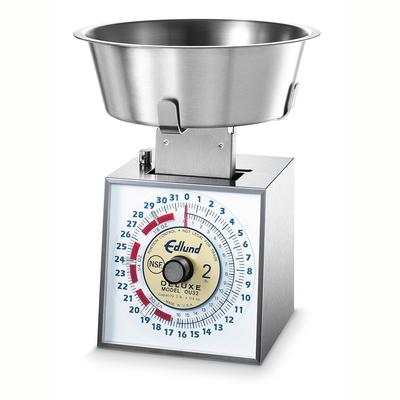 Edlund OU-32 Deluxe Scale, 32 oz x 1/8, 1/4 & 1/2 oz, Top Loading Model, Stainless Steel