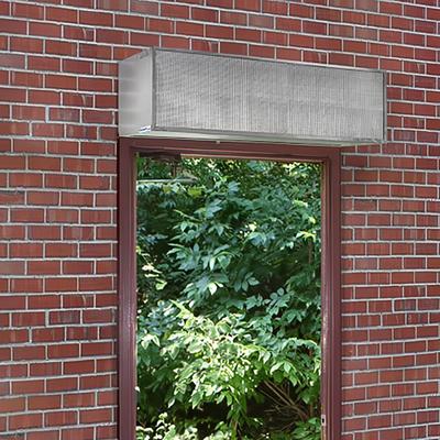 Curtron E-IBD-60-1 Insect Control Air Curtain for Service Entrance w/ 2 Blower Wheel, 60 x 120"