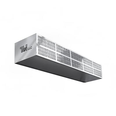 Curtron S-LP-60-1 60" Unheated Low-Profile Air Curtain - 1 Speed, Stainless Steel