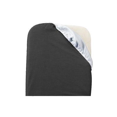 Hospitality 1 Source PV1210 Dorm Ironing Board Bungee Cover for 30" x 12 1/2" Boards - Cotton, Charcoal, Gray