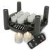 Sterno 60314 2.0T Series LED Flameless Tealight Candle Set w/ Charging Tray, Warm White Flame