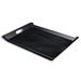 Elite Global Solutions M15520T-B At Your Service Rectangular Room Service Tray - 20" x 15 1/2", Melamine, Black