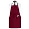 Chef Revival CL3PBIAELBG-1 3 Pocket Bib Apron w/ Adjustable Neck strap - 26