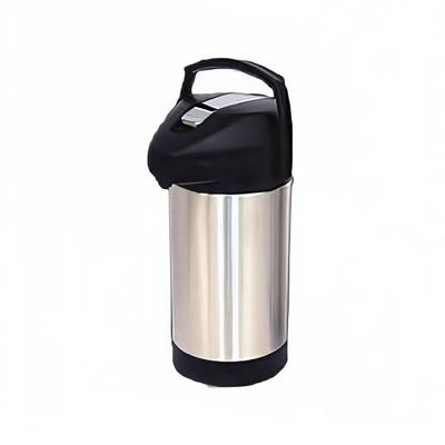 Fetco D041 3 Liter Lever Action Airpot, Stainless Steel Liner, Silver