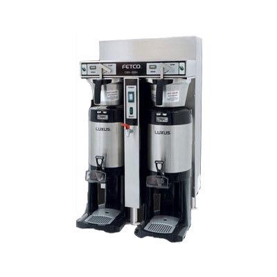 Fetco IP44-52H-20 Automatic Twin Coffee Brewer w/ 14 gal/hr Output, 220-240v/1ph, Silver
