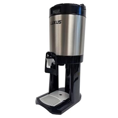 Fetco L4D-15TLA 1 1/2 gal LUXUS Thermal Coffee Dispenser w/ Touchless Handle, Touchless Antimicrobial Dispenser, Silver