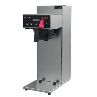 Fetco CBS-1221-PLUS(E1221US-1A117-MM001) Single Airpot Brewer w/ 3 1/2 oz Metal Brewing Basket - Stainless, 120v, Silver
