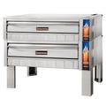 Sierra Range SRPO-60G-2 Double Pizza Deck Oven, Natural Gas, Stainless Steel, Gas Type: NG