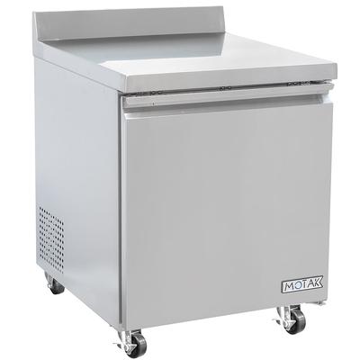 MoTak MWF-28-X 27" W Worktop Freezer w/ 1 Section & 1 Door, 115v, Silver