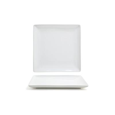 Front of the House DAP018WHP23 6 1/2" Square Mod Plate - Porcelain, White