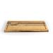 Front of the House SPT051MUB21 Rectangular Rustic Chic Cutting Board - 13" x 7", Bamboo, 4/CS
