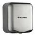 Alpine Industries 400-10-SSB Automatic Hand Dryer w/ 10 Second Dry Time - Stainless, 110 120v, Brushed Stainless Steel