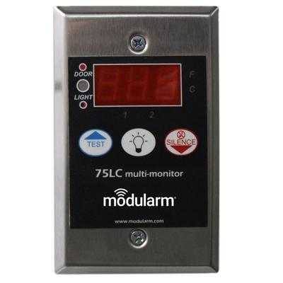 Kitchen Brains 75LC WE SURFACE Surface Contact Temperature Alarm for Walk In Units, Stainless Steel, 115/230 V