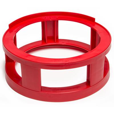 Devault Enterprises ICD-1000 16" Keg Spacer for Full-Size Kegs - Plastic, Red, Red Plastic, 6" H