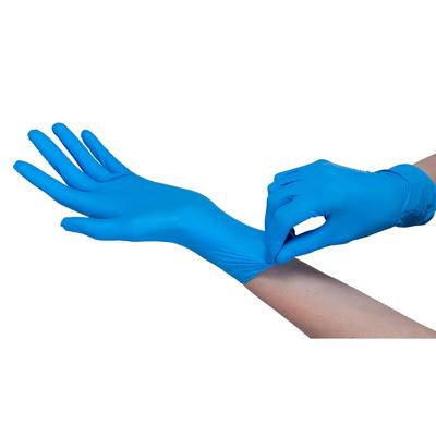 LK Packaging EXLNGLOVE Nitrile Gloves - Extra Large, Blue