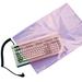 LK Packaging FAS22436 Open Ended Anti Static Bag - 36"L x 24"W, 2 mil LDPE, Pink