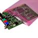LK Packaging FASST41014 Resealable Anti Static Bag for Electronic Components - 10" x 14", LDPE, Pink, Amine Free, 4 mil