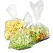 LK Packaging P10G108024 Side Gusset Food Storage Bag - 24" x 10", Poly, 8" Side Gussets, Clear