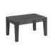 Flash Furniture DAD-SF2-T-DKGY-GG 27 3/4"W Outdoor Coffee Table - 15"H, Resin, Dark Gray