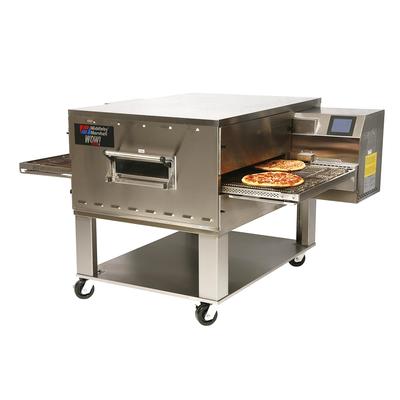 Middleby Marshall PS640G-2 77" Gas Double Impingement Conveyor Oven - Natural Gas, (2) 40-1/2" Baking Chambers, Stainless Steel, Gas Type: NG