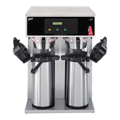 Curtis D1000GT12A000 3 gal Twin Airpot Coffee Brewer w/ Digital Programming, 220v/1ph, Silver