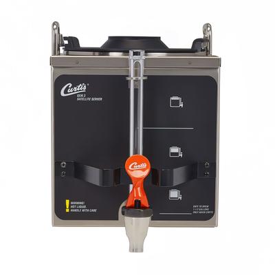 Curtis GEM-3D 1 1/2 gal Coffee Satellite Dispenser w/ Decaf Faucet, Stainless Steel