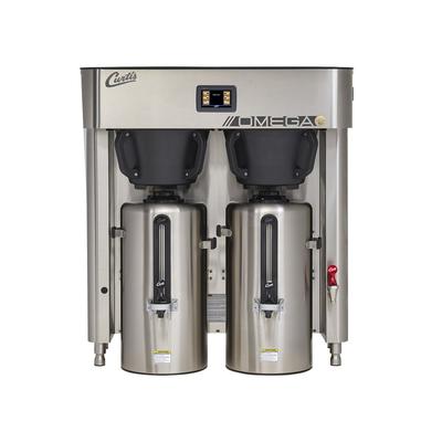 Curtis OMGT16 3 gal Twin Coffee Urn Brewer, 208v/3ph