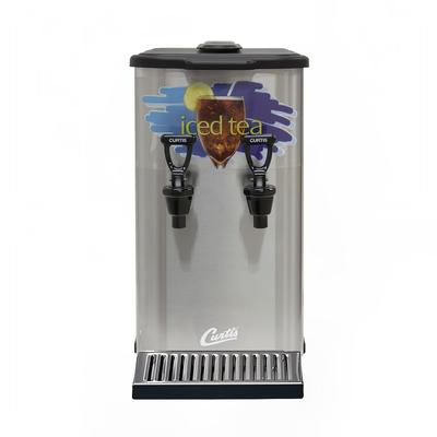 Curtis TCC2S 3 gal Short Iced Tea Concentrate Dispenser w/o Handles, Stainless Steel